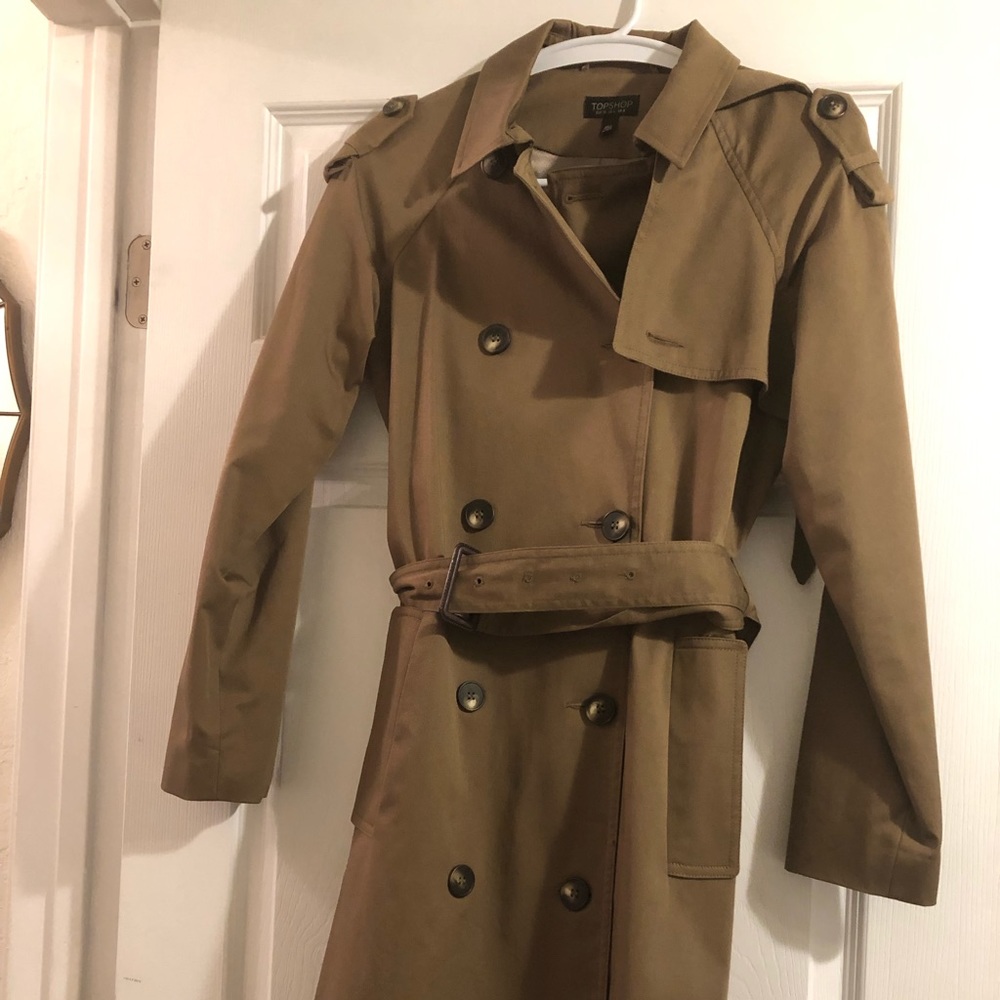 Topshop Trench Coat NEVER WORN!